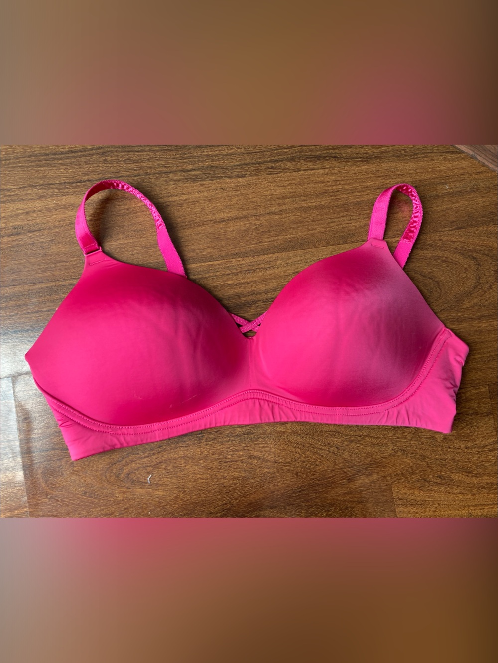 Torrid Curve Hot Pink Smooth T-Shirt Bra Sz 42DD